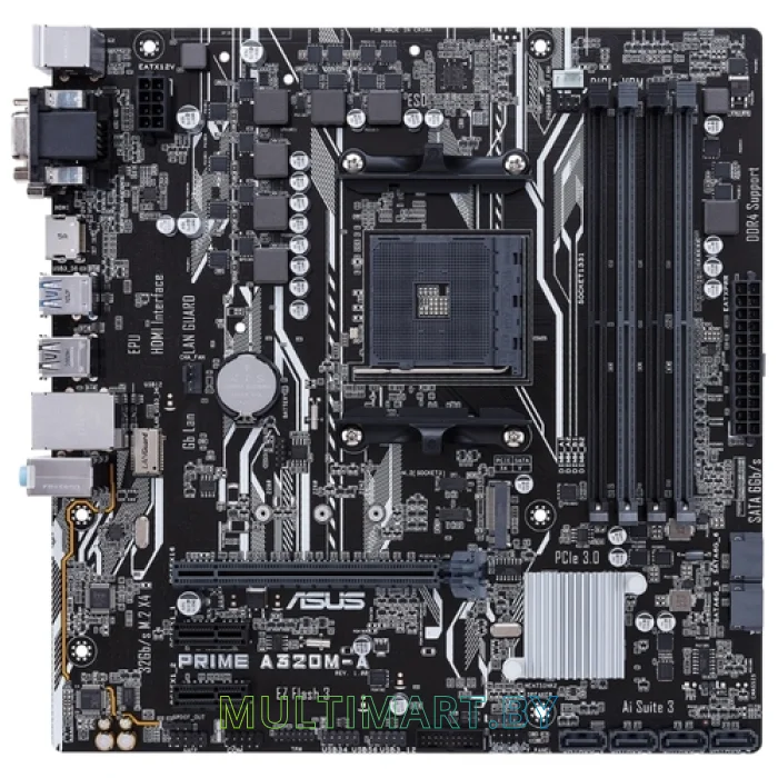 Материнская плата ASUS Prime A320M-A